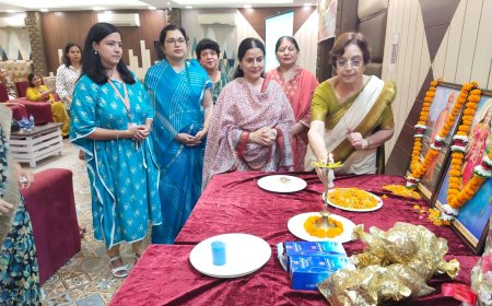 भारत विकास परिषद सूरज शाखा द्वारा युवतियों  में सर्विकल कैंसर जागरूकता अभियान  लिये कार्यशाला का आयोजन