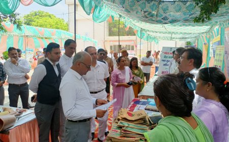 एडीआर सेंटर के प्रांगण में मेगा कैंप का हुआ आयोजन