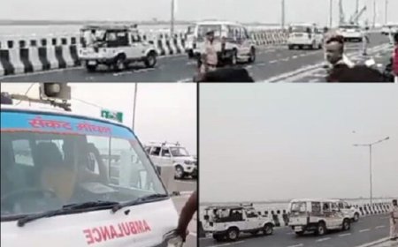 सीएम के काफिले के लिए रोक दी एंबुलेंस, जिंदगी और माैत में फंसा मरीज