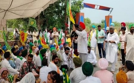 सैकड़ों किसानों ने बाढ़ के मुआवजे के लिए चंडीगढ़ कूच, कई रास्ते सील