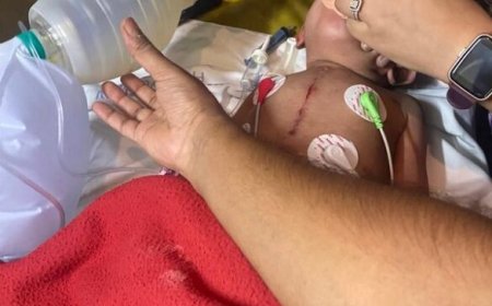 उड़ती फ्लाइट में 2 साल की बच्ची के लिए देवदूत बने पांच डाक्टर, ओपन हार्ट सर्जरी करके बचाई जान