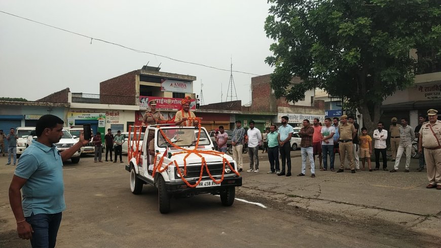 राष्ट्रीय ध्वज तिरंगा हमारी आन बान और शान, यह हमें देश के लिए जीने और मर मिटने की देता है प्रेरणा : विधायक धर्मपाल गोंदर