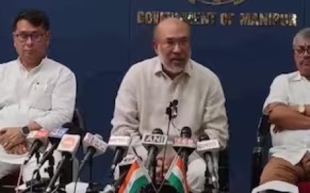 मणिपुर के CM ने एडिटर्स गिल्ड के खिलाफ FIR कराई, राज्य में हिंसा और झगड़ा फैलाने का आरोप