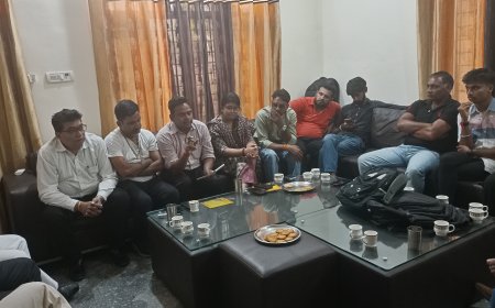 करनाल के पत्रकारों को जान से मारने की धमकियों के मामले को लेकर वर्किंग जर्नलिस्ट ऑफ इंडिया की हुई बैठक