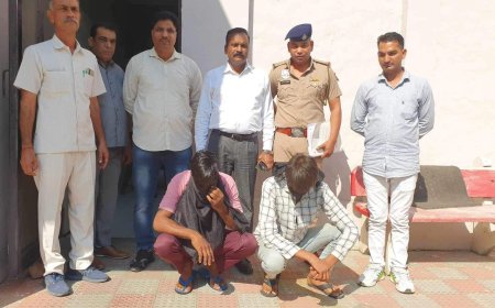 सीआईए टू की टीम द्वारा नामालूम डेड बॉडी मिलने के मामले की गुत्थी सुलझाकर दो आरोपियो को किया गया गिरफ्तार