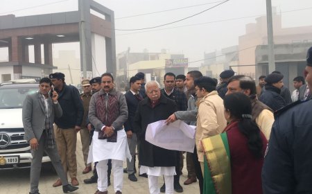 कैलाश गांव में राष्ट्रीय स्तर के हॉकी स्टेडियम बनकर तैयार, जल्द किया जाएगा लोकार्पण : मनोहर लाल