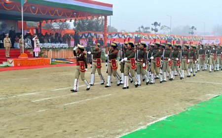 मुख्यमंत्री ने करनाल में गणतंत्र दिवस पर किया ध्वजारोहण