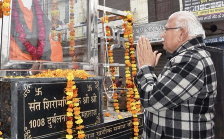 संतों की बात का अनुसरण करके जीवन में ला सकते है बड़ा बदलाव : सीएम