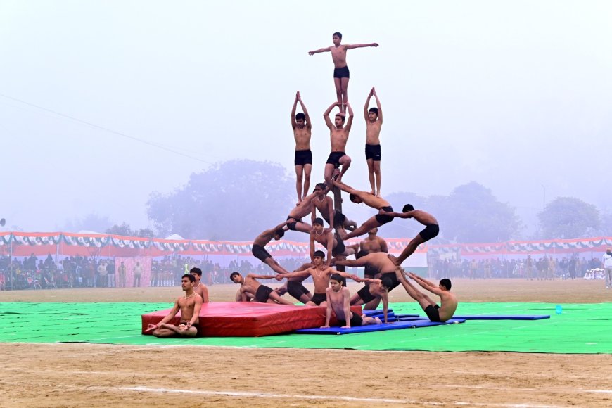 मुख्यमंत्री ने करनाल में गणतंत्र दिवस पर किया ध्वजारोहण