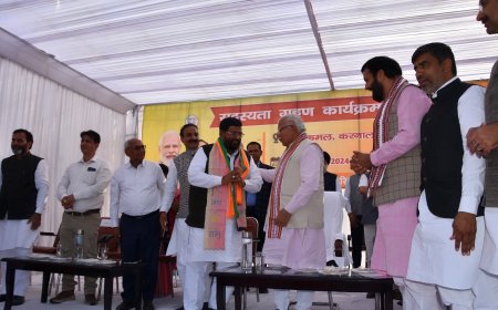 भाजपा के लिए देश व समाज सर्वोपरि, जन सेवा मुख्य ध्येय : मुख्यमंत्री मनोहर लाल