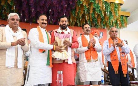 विपक्ष की सरकार ने अपने 60 साल के कार्यकाल में जितने कार्य करवाए, उससे डबल विकास कार्य प्रधानमंत्री नरेन्द्र मोदी की सरकार ने 10 साल में करके दिखाए : नायब सिंह