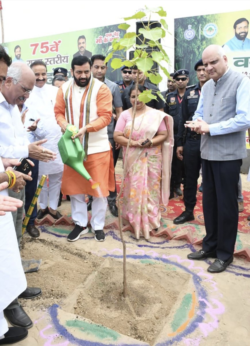 मुख्यमंत्री ने पर्यावरण संरक्षण और प्रदूषण से बचाव के उद्देश्य से दो महत्वाकांक्षी योजनाओं का किया शुभारंभ