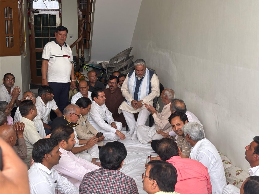 कश्मीर के पहलगाम में पर्यटकों पर हुआ कायराना आतंकी हमला दुर्भाग्यपूर्ण : कृष्ण लाल पंवार