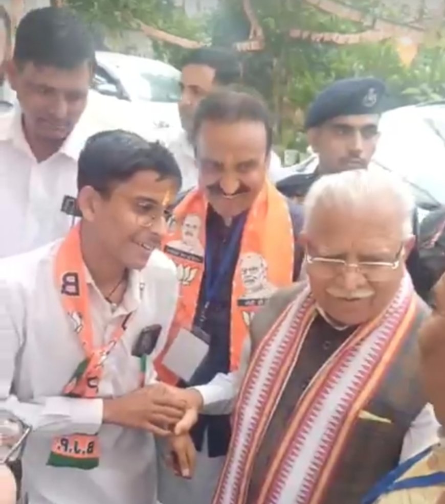 केंद्र सरकार कर रही शीघ्र ही जीएसटी सुधार, आमजन को मिलेगा लाभ : मनोहर लाल खट्टर
