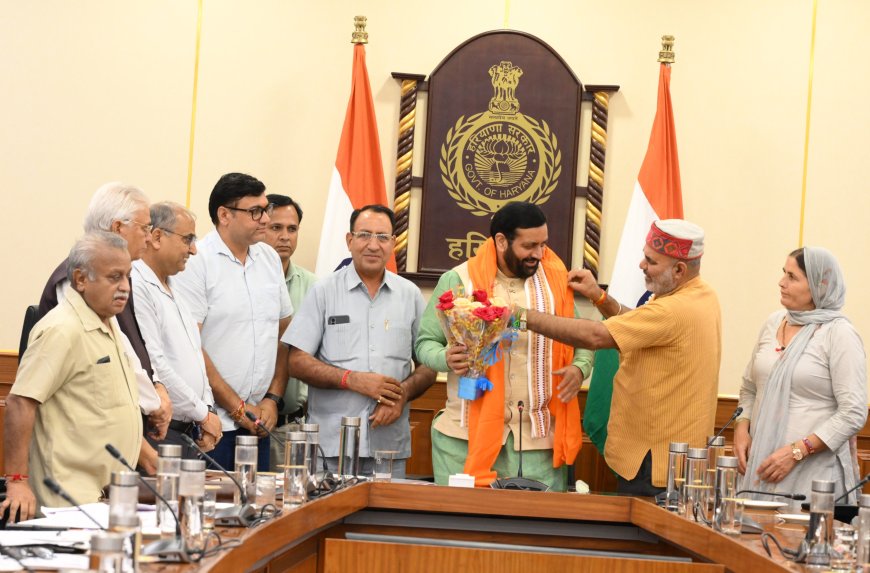 हरियाणा के मुख्यमंत्री नायब सिंह सैनी की अध्यक्षता में भारतीय मजदूर संघ की मांगों के संबंध में आयोजित की गई बैठक मील का पत्थर साबित हुई : बीएमएस